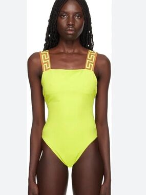 NWT Versace La Greca one piece